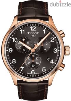 ساعة اصلية Tissot Chrono XL Classic Brown Men's  Watch T1166173603700 0
