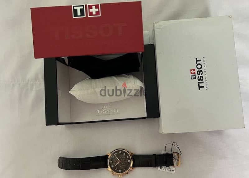ساعة اصلية Tissot Chrono XL Classic Brown Men's  Watch T1166173603700 1