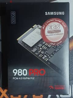 SSD - Samsung 980 pro NVMe - M. 2 - 500 GB 0