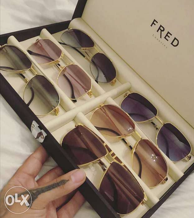 متخصص فى شراء نظارات Fred &cartier تواصل واتساب فقط 0