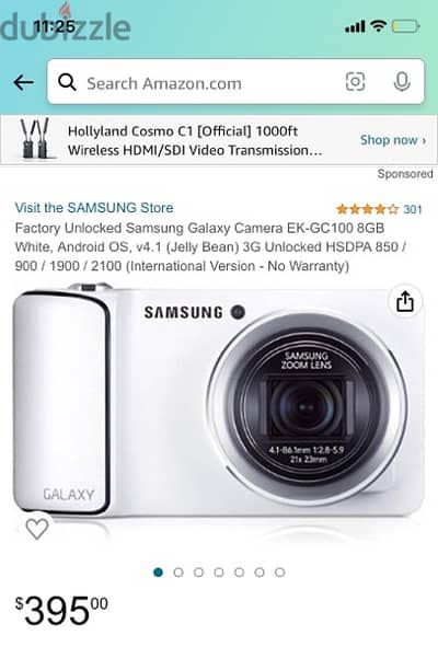 Samsung Galaxy GC-100 vlogging camera, perfect condition