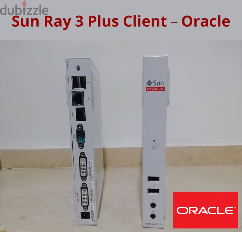 Sun Ray 3 Plus Client – Oracle 0