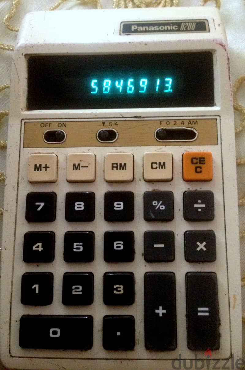 PANASONIC Calculator -8208 0