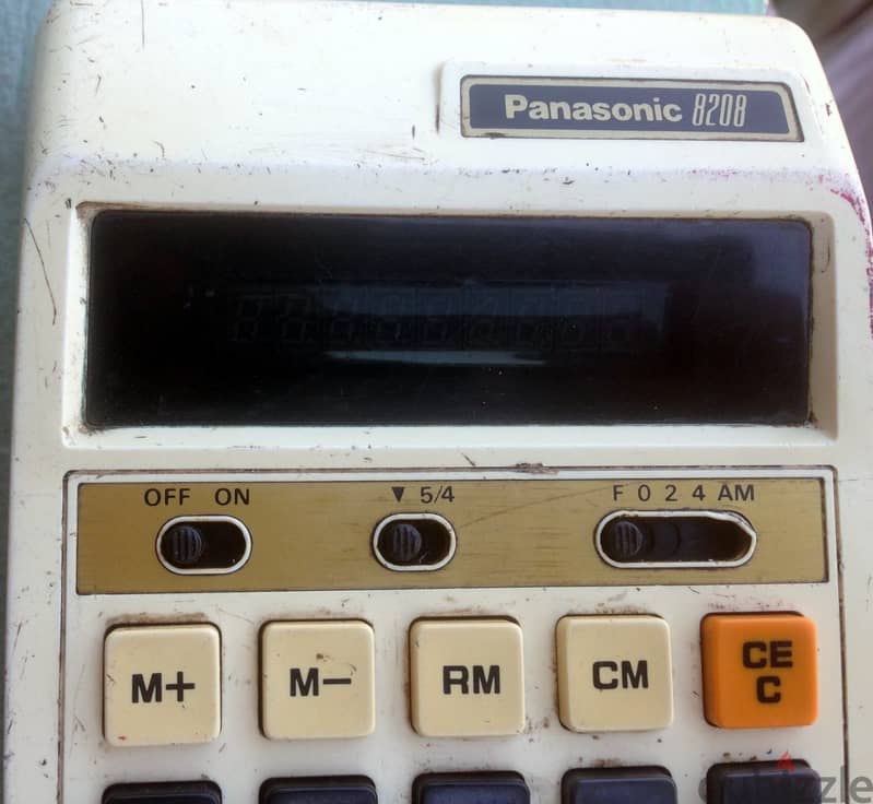 PANASONIC Calculator -8208 1