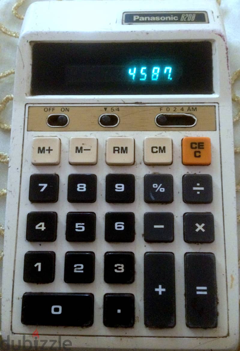 PANASONIC Calculator -8208 4