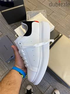 alexander mcqueen white sneaker 0