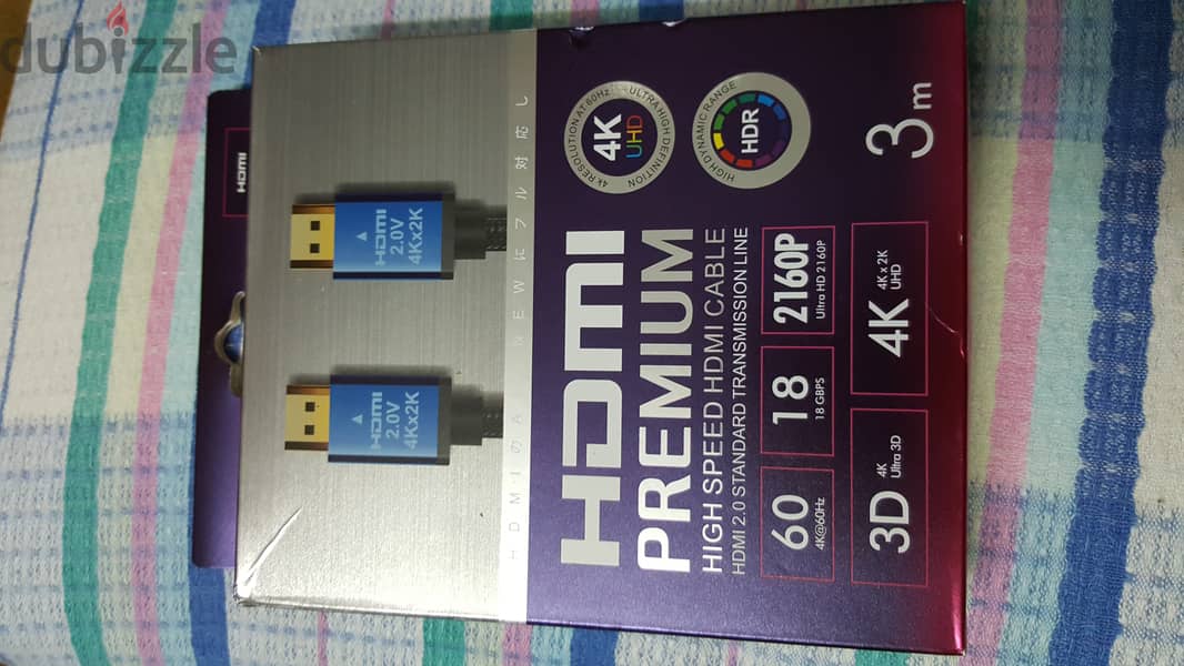 Cables HDMI 4K original New 0