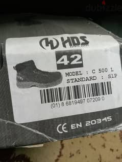 حذاء سيفتى تركى HDS  جديد للبيع 0