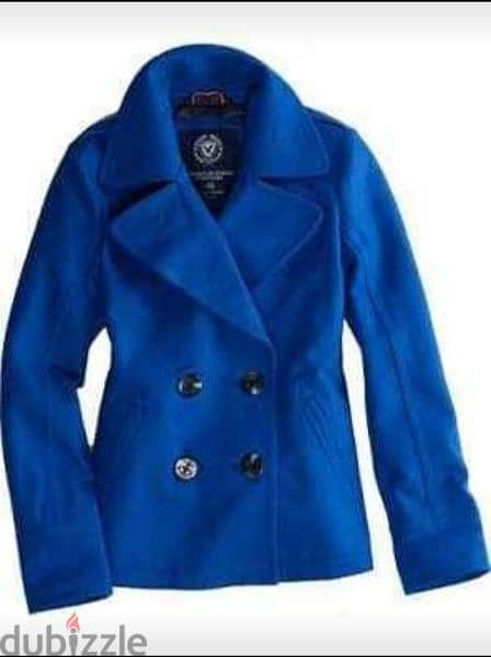 brand new electric blue coat كوت جديد بالتيكت من امريكا 2