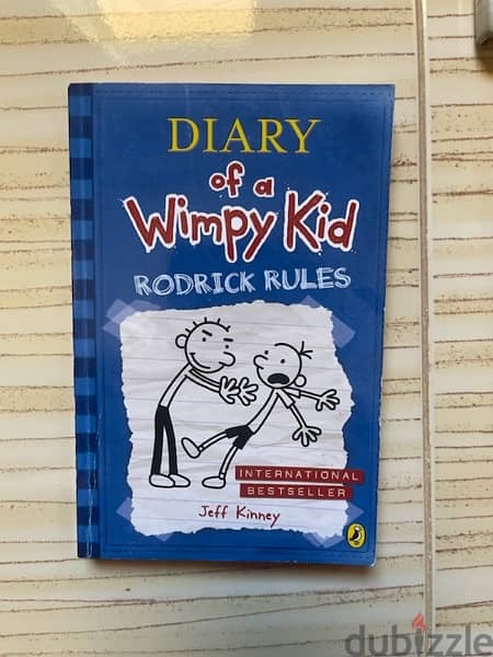 مجموعة ١٢ كتاب من Diary of a Wimply Kid 1