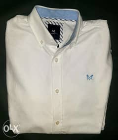 Crew company oxford white shirt M/L size 0