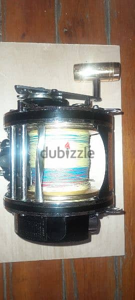 electric  and manual  commercial  fishing  reel