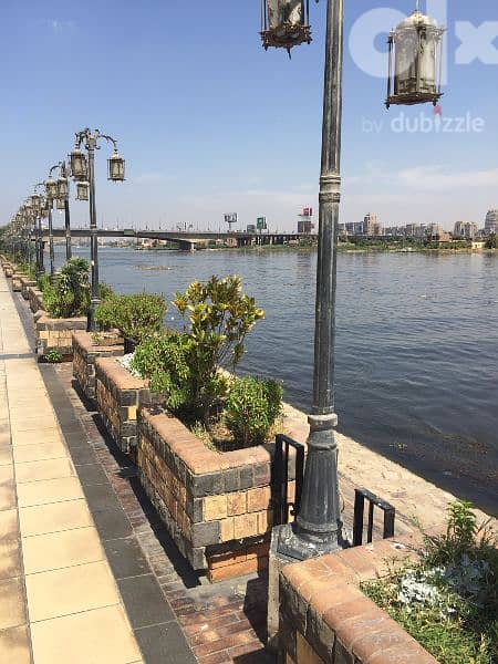 flat furnished for rent  by river Nile for families only 5