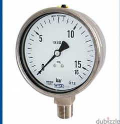 عداد قياس الضغط جلسرين سن نص بوصة  4"عدل  wika pressur egauge 232.50