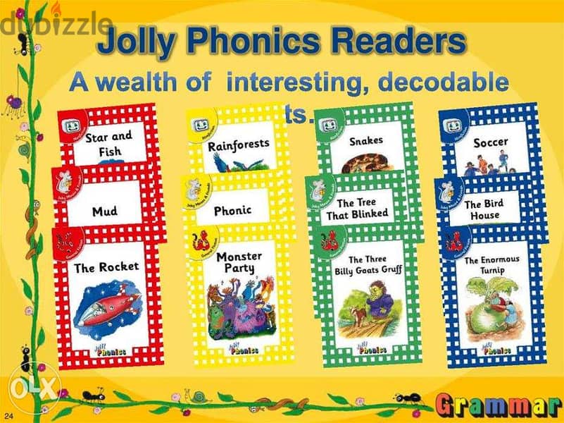 Jolly Phonics Readers قصص جولي فونيكس أصلية كاملة (93) حالة ممتازة 0