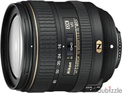 New nikon 16-80mm f/2.8-4e ed vr lens لينس نيكون جديد بالضمان عدسة 0