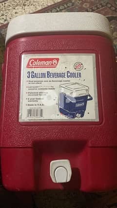 coleman 3 gallon beverage cooler  كولمان 0
