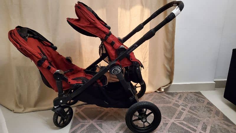 city select Twins jogging stroller 2