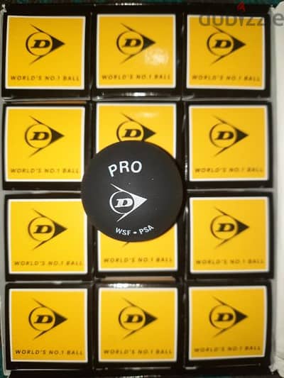 كورة اسكواش squash dunlop
