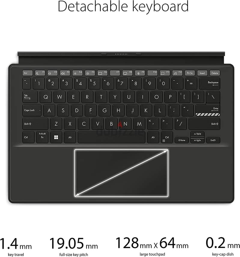 ASUS VivoBook 13 Slate OLED 2-in-1 Laptop, 13.3" FHD 3