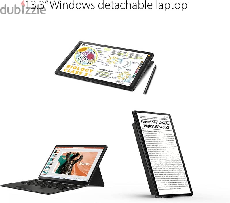 ASUS VivoBook 13 Slate OLED 2-in-1 Laptop, 13.3" FHD 5