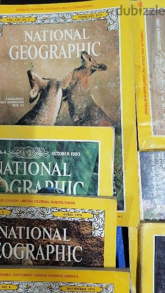 Vintage National Geographic Magazines (1971-1980) 3