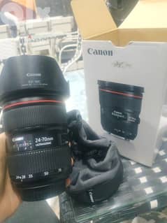 lens 24-70 vr 2 good condition with box 0