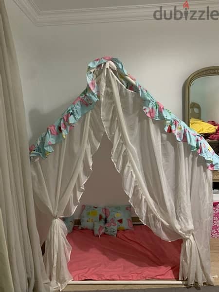 girl bedroom tent 0