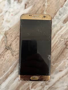 samsung s7 edge with broken screen and back 0