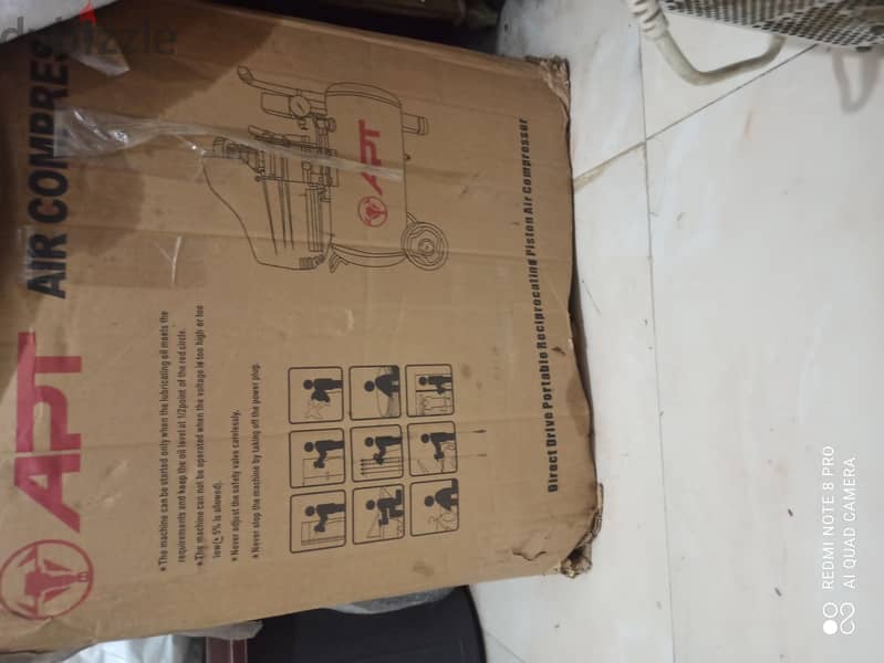 air compressor 25 litre 1HP from APT New 3