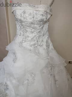 فستان زفاف  سوري شغل هاند ميد