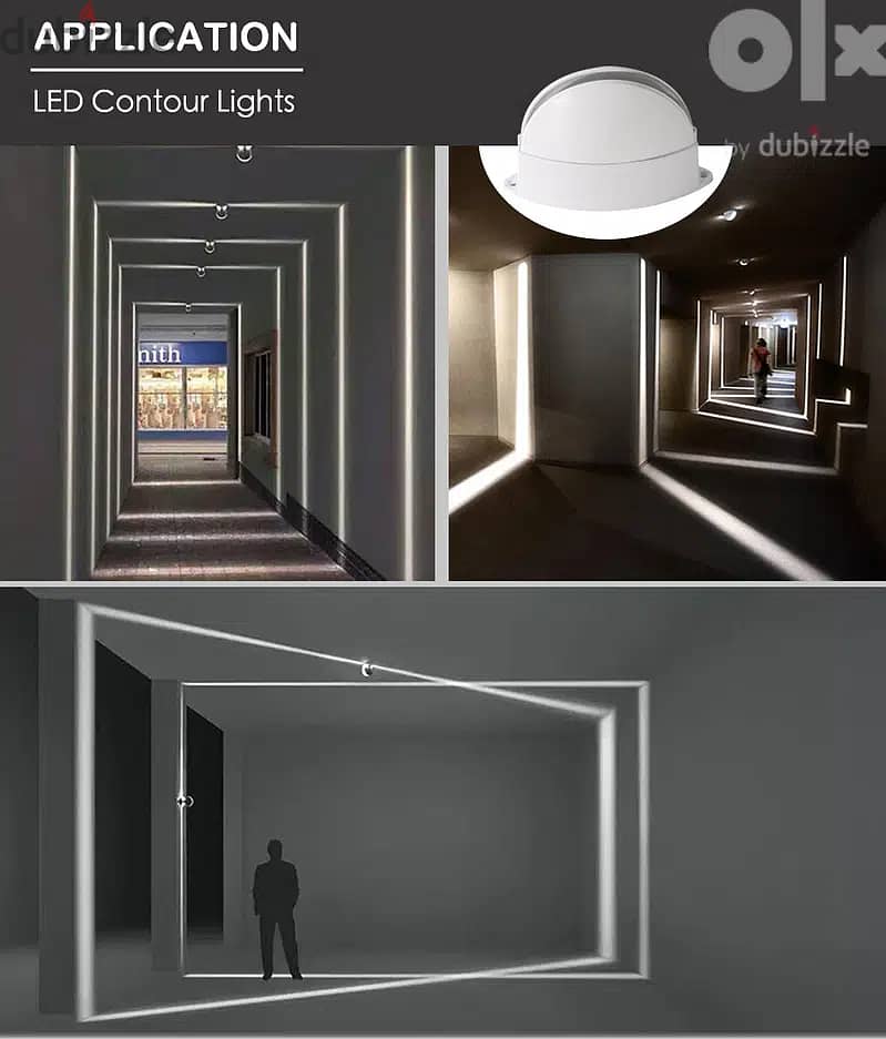 Decorative 12W LED Window Frame Light إضاءة ديكور داخلي وخارجي 1