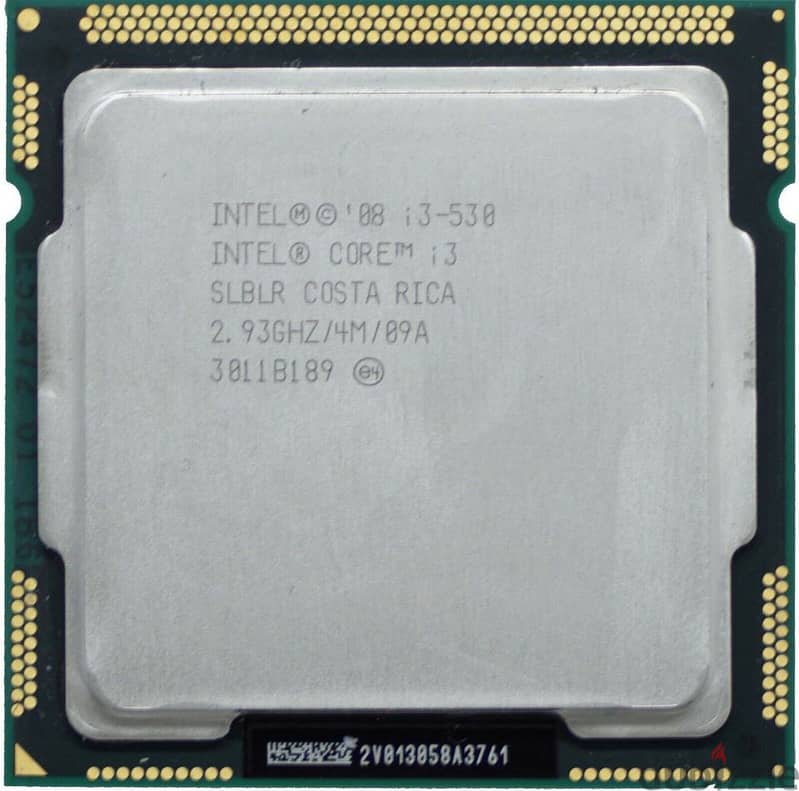 Core™ i3-530 Processor جيل أول بالعلبة والفانة 4