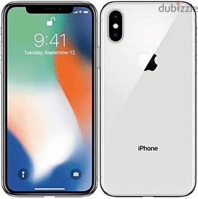 I-Phone X 256GB  (with box & all accesories) Silver/ Battery 79%