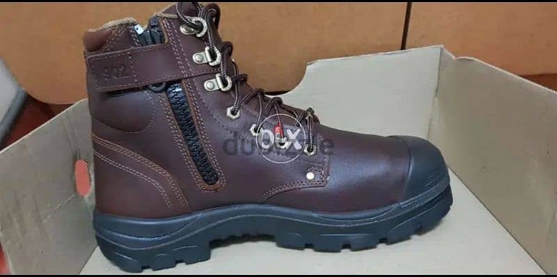 Brand new with Box Steel Blue UK Safety Shoes size 45.5 ٥ 1