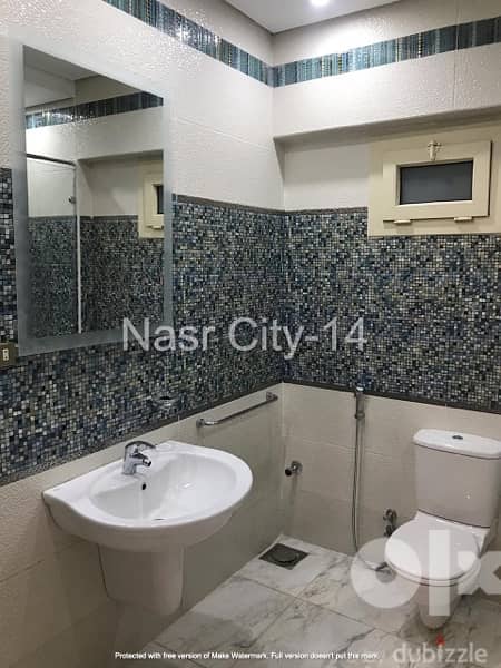 ‎شقه ٢ نوم فاخره بمدينة نصر للإيجار Furnished luxurious 2 BR apartment 9