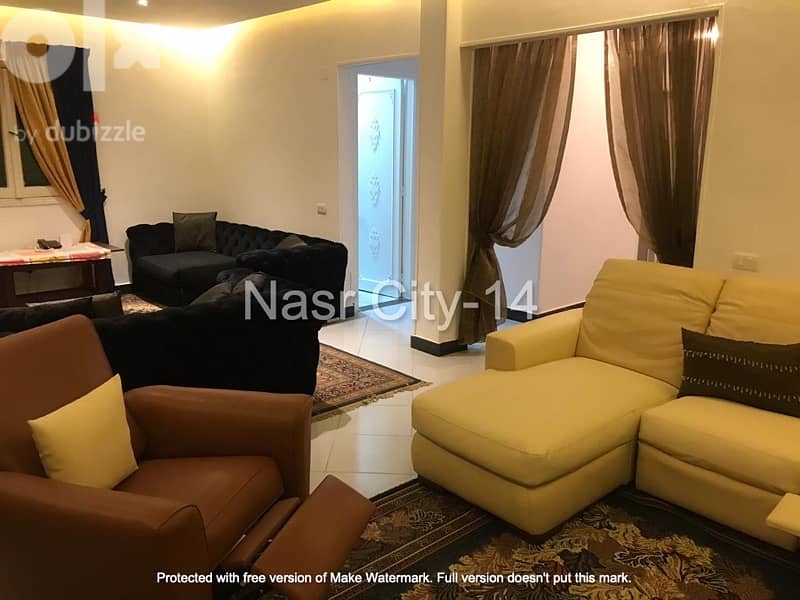 ‎شقه ٢ نوم فاخره بمدينة نصر للإيجار Furnished luxurious 2 BR apartment 12