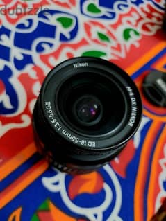 lens Nikon 18-55mm  عدسة ١٨-٥٥ 0