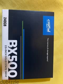 Crucial BX500 SSD 240GB 0