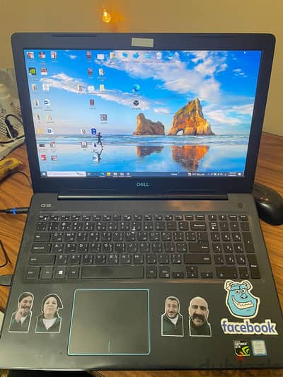 لابتوبت جيمينج DELL للألعاب والجرافيك - هارد 1 تيرا+هارد 256 ssd
