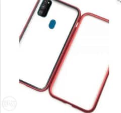 Original magnetic cover for Iphone 8,7 G Red color 0
