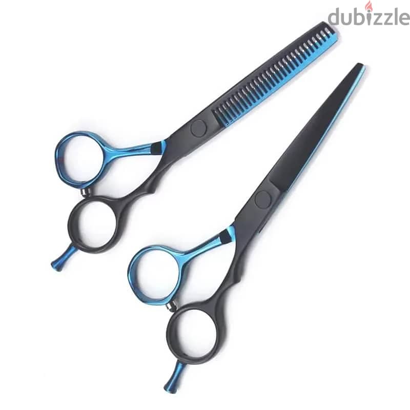 Barber 6 Inches Hair Cutting Scissor With Titanium Coated 2