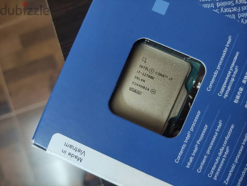 Intel Core i7-12700K Processor 25M Cache LGA1700 - New (Sealed) 2