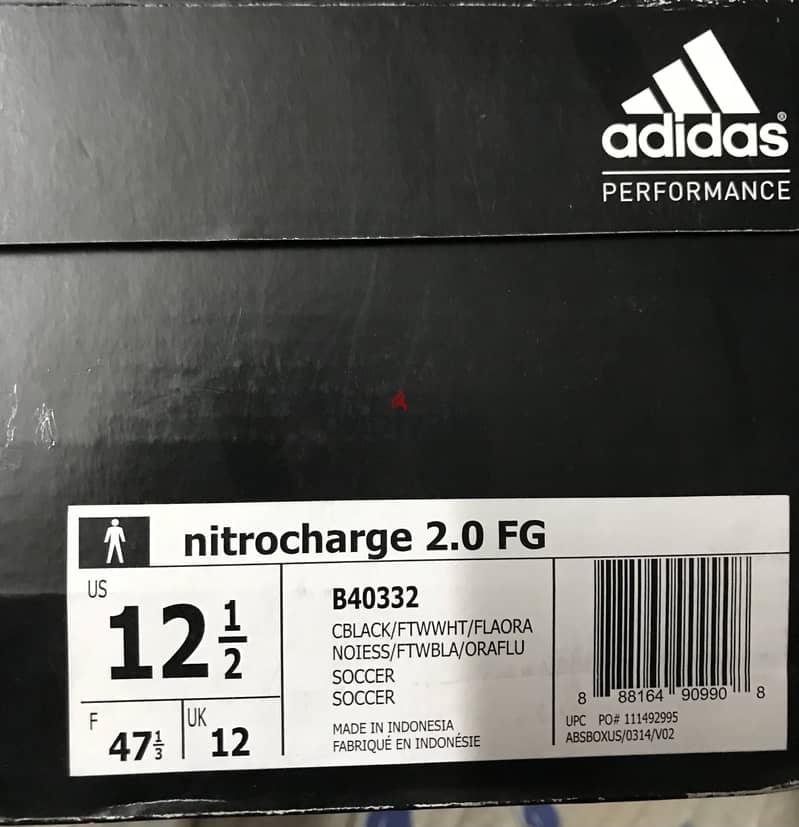 adidas nitro charge 2.0 جزمة كورة اديداس 1