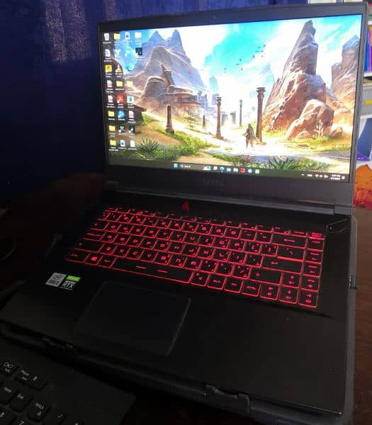 MSI laptop GF65 thin Rtx 3060 (16gb ram ddr4) 1