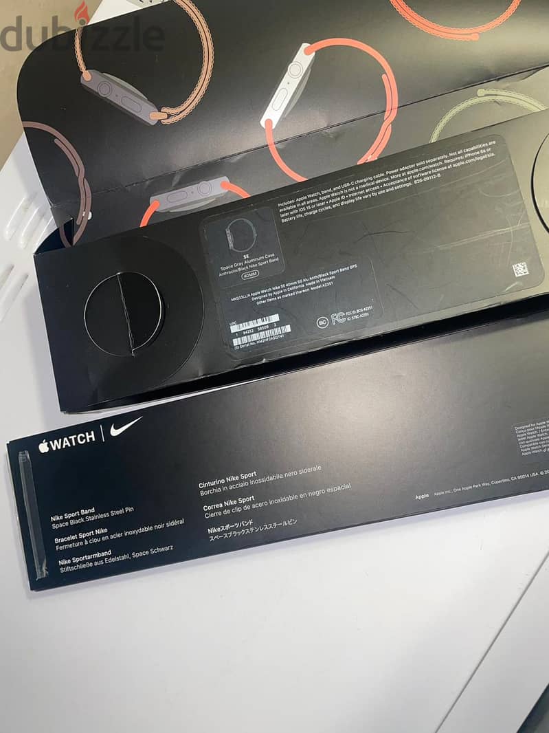 Apple Watch Nike SE 40mm Alu Anth/Black Sport Band GPS 7
