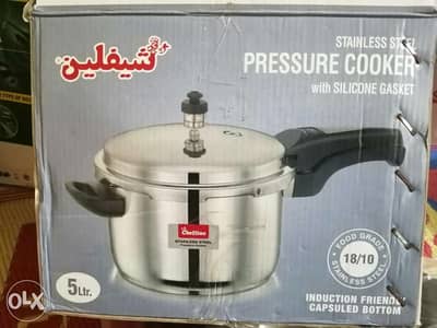 حلة ضغط استانلس ٥ لتر