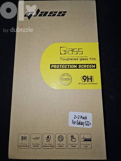 S22+ 2 camera lens protectors, 2 screen protectors