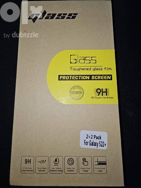 S22+ 2 camera lens protectors, 2 screen protectors 0