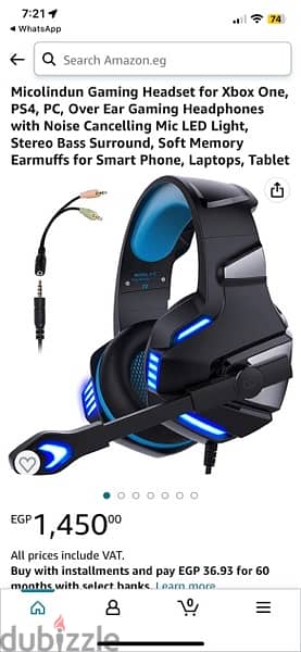 Micolindun gaming headset for deals xbox one